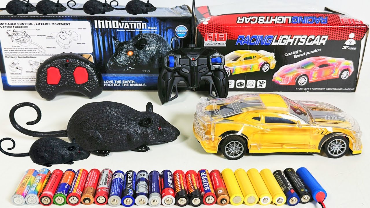Remote Control Racing Light Car 2.4ghz vs innovation mouse Unboxing ...
