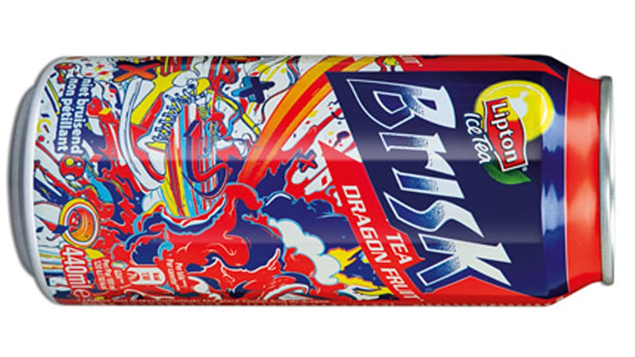 LIPTON BRISK DRAGON FRUIT Soda Test 10 YouTube