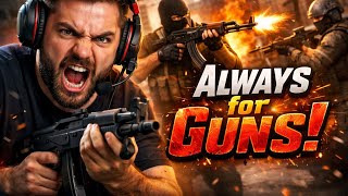 Always for guns!😤🥶 #criticalstrike #counterstrike #csgo #cs2 #gaming 
