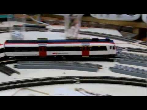 SBB CFF FFS Modelleisenbahn Schweiz Flirt und Domino 2 ( www.mebcbiberist.jimdo.com