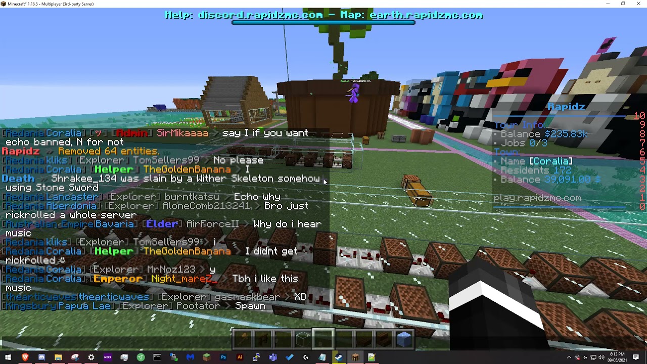 Rick Server Rick rolling my entire server - YouTube