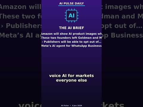 AI news today — the 60-second brief #Shorts