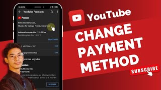 YouTube Premium How to Change Payment Method