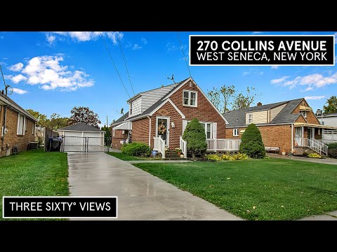 270 Collins Ave, West Seneca, NY home video tour