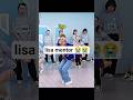 Lisa in her strict mode 😭💞🤌#shorts #lisa #dance