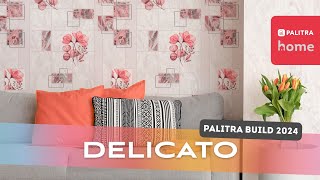 Деликатное сочетание элементов в обоях Delicato