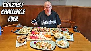 $350 Sushi Challenge | BOB Takes On Kanji's Impossible Feast