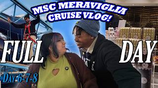 Our Last Few Days On The MSC Meraviglia! Day 6-7-8: Chocolate, Games, and MORE!!