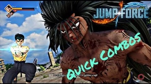 JUMP FORCE - Yusuke Combos  (Yusuke Is Insanely Good)