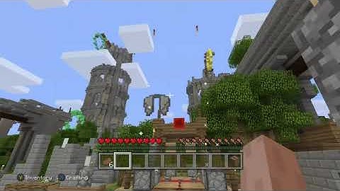 Exploring the old Minecraft tutorial world (Nostalgic)