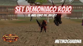 ¿El SET MÁS CARO de TODO Metin2 Guabina?