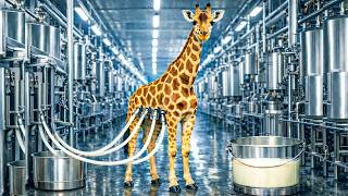 Giraffe Milk Factory?! Inside the Most Unusual Dairy Process