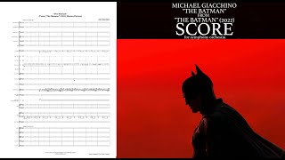Michael Giacchino  - "The Batman" from "The Batman 2022". Score (Partitura).