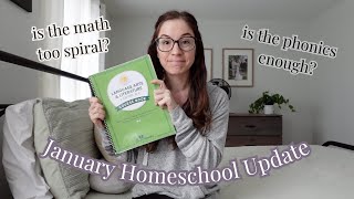 Should We Switch to All About Reading? Is TGATB Math too spiral?? | January Homeschool Update