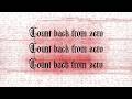 Motionless in White - Count Back From Zero [Official Lyric Video]