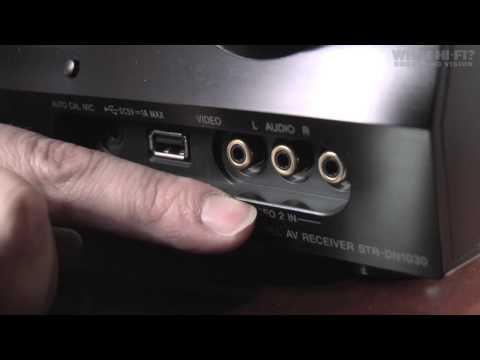 Sony STR-DN1030 home cinema amp unboxing