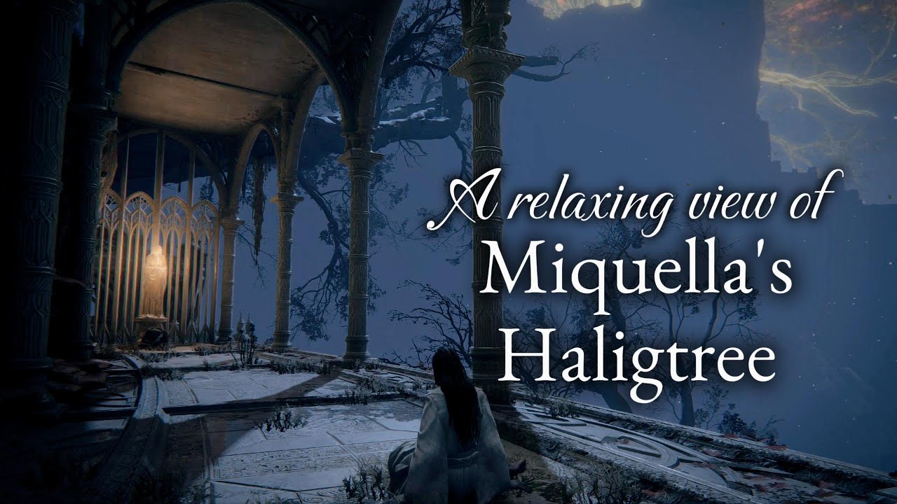 Elden Ring - Miquella's Haligtree Town - Ambience & Music - YouTube