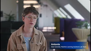 Meet Antonia, Data Scientist, Machine Learning Solutions Lab Team | Amazon Web Services screenshot 2