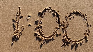 1 Hour Sand Clock Countdown with white noise ocean sounds - Mindful 60 minutes timer