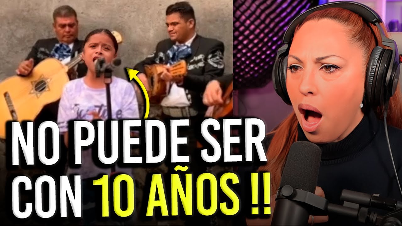 SI CIERRAS LOS OJOS, LO QUE ESCUCHAS, NO ES UNA NIÑA! | VOCAL COACH reaction & analysis