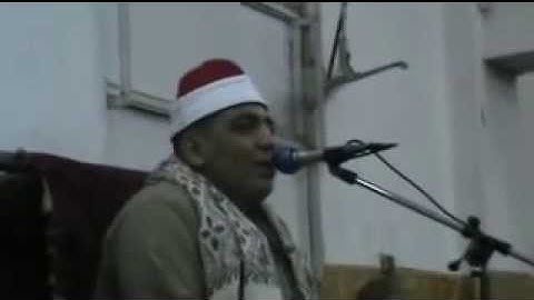 الشيخ مكرم مكى ابو غابة وتلاوة رائعة من اخر سورة النحل 3 1 2015