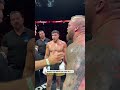 Respect between Fury and Hall 🤝 #misfitsboxing