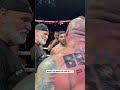 Respect between Fury and Hall 🤝 #misfitsboxing