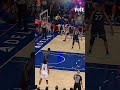 That no-look to dunk sequence 🤌 #knicks #shorts #play #clutch