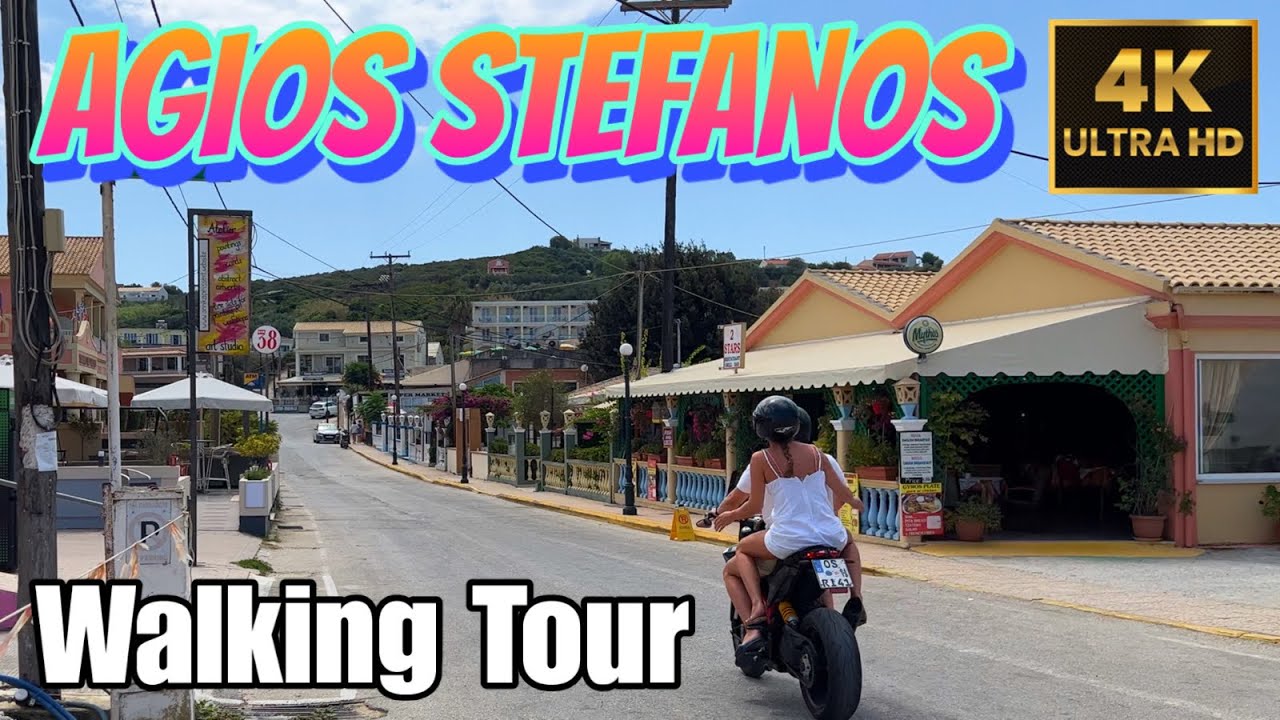 Agios Stefanos Corfu Walking Tour