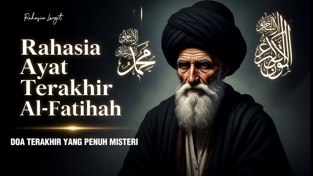 MENGUNGKAP RAHASIA AYAT TERAKHIR SURAT AL-FATIHAH | BISA MENGUBAH HIDUPMU SECARA DRASTIS? 🌌