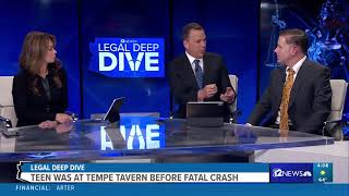 Kolsrud Law Offices on 12News for Tempe Tavern Liquor License in Jeopardy After Teen Death