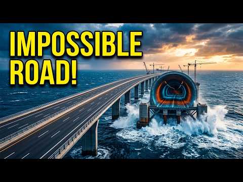 China Built a Highway That Disappears Into the Sea | Construction Timelapse