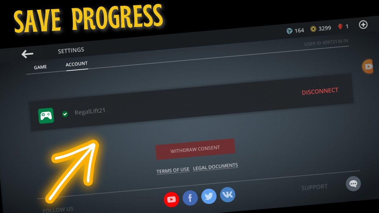 How to save and restore in game progress in Shadow fight 3 - YouTube
