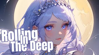 Nightcore | Spedup ↣ Rolling In The Deep (Rock Cover)