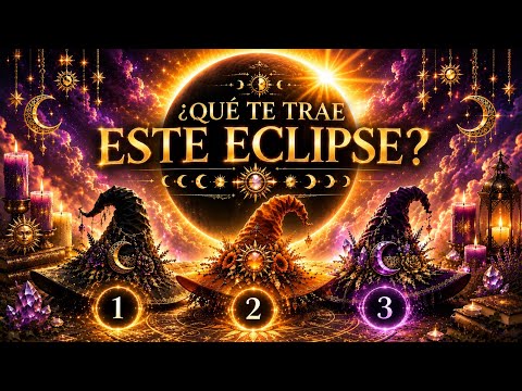 Video ¿QUÉ TE TRAE EL ECLIPSE DEL 12 DE AGOSTO?.TAROT INTERACTIVO.
