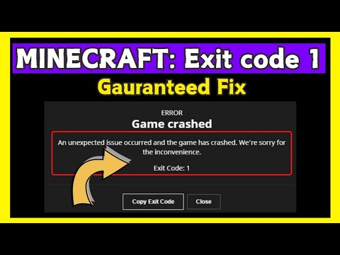 FIX Minecraft Exit Code 1 | BEST Tutorial (100% Working in 2025)