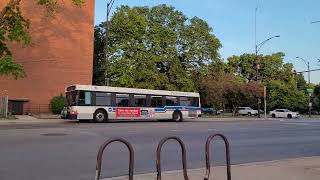 cta bus route 4-two cta busses working route 4 in Chicago