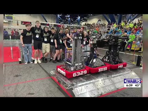 Bucksport High School Robotics team returning home as world champions