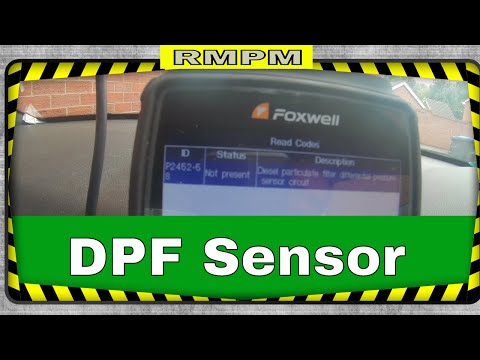 Astra DPF Pressure sensor location and fault FIX P2452 P2458