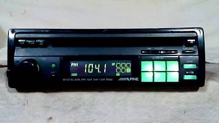 Vintage Alpine 7803S AM/FM/CD player car stereo #2 old school rare