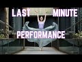 I Got Thrown Into a Ballet Show LAST MINUTE… Come With Me! 🩰😅