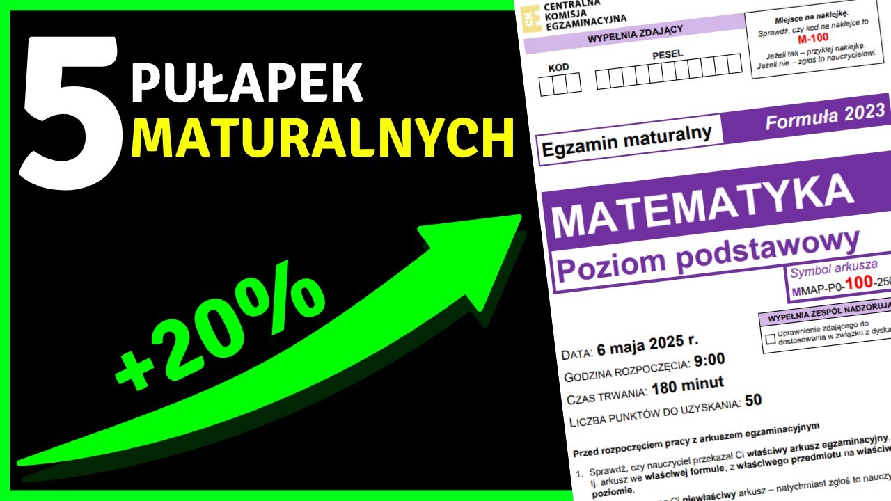 W tych zadaniach chcą cię OSZUKAĆ na maturze