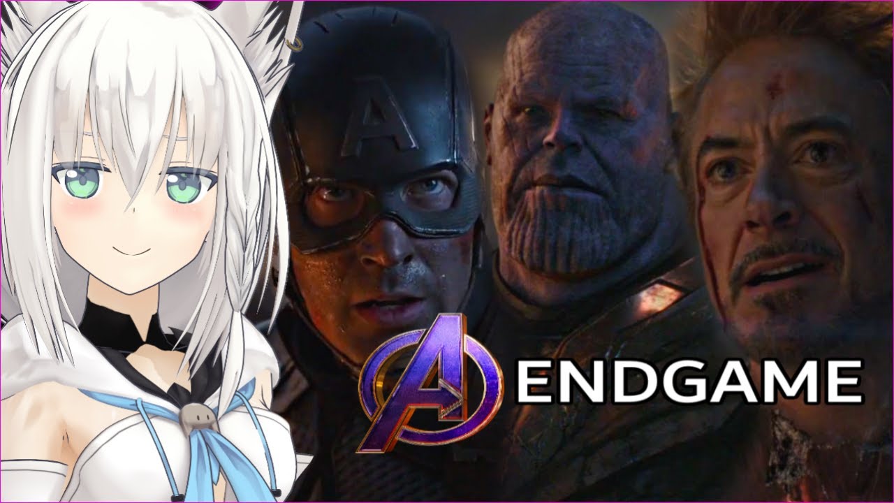 Fubuki watches Endgame [Hololive/ENG]