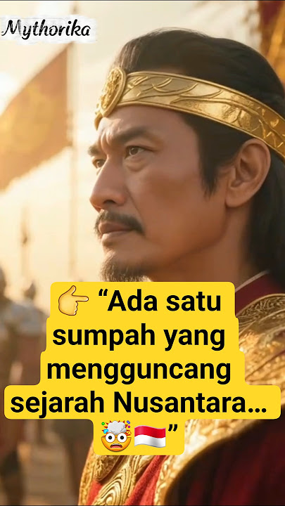 “Gajah Mada & Sumpah Palapa: Sumpah yang Satukan Nusantara! 🇮🇩🔥”
