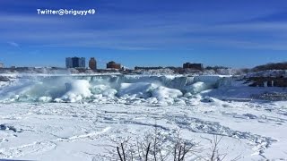 Frozen Niagara Falls: Deep Freeze Creates Winter Beauty