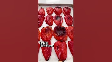 Roasted Red Peppers #shorts
