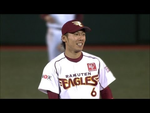 【好プレー】内村の送球をフェルナンデスがすくい上げる！ 4月25日