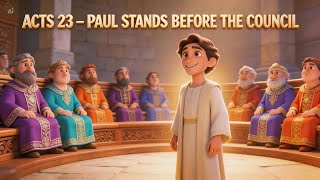 📖 Acts 23 – Paul Stands Before the Council | Kids Bible Story