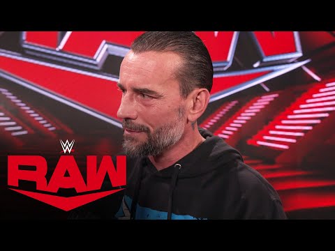 CM Punk is excited to be on commentary at WrestleMania: Raw exclusive, March 25, 2024