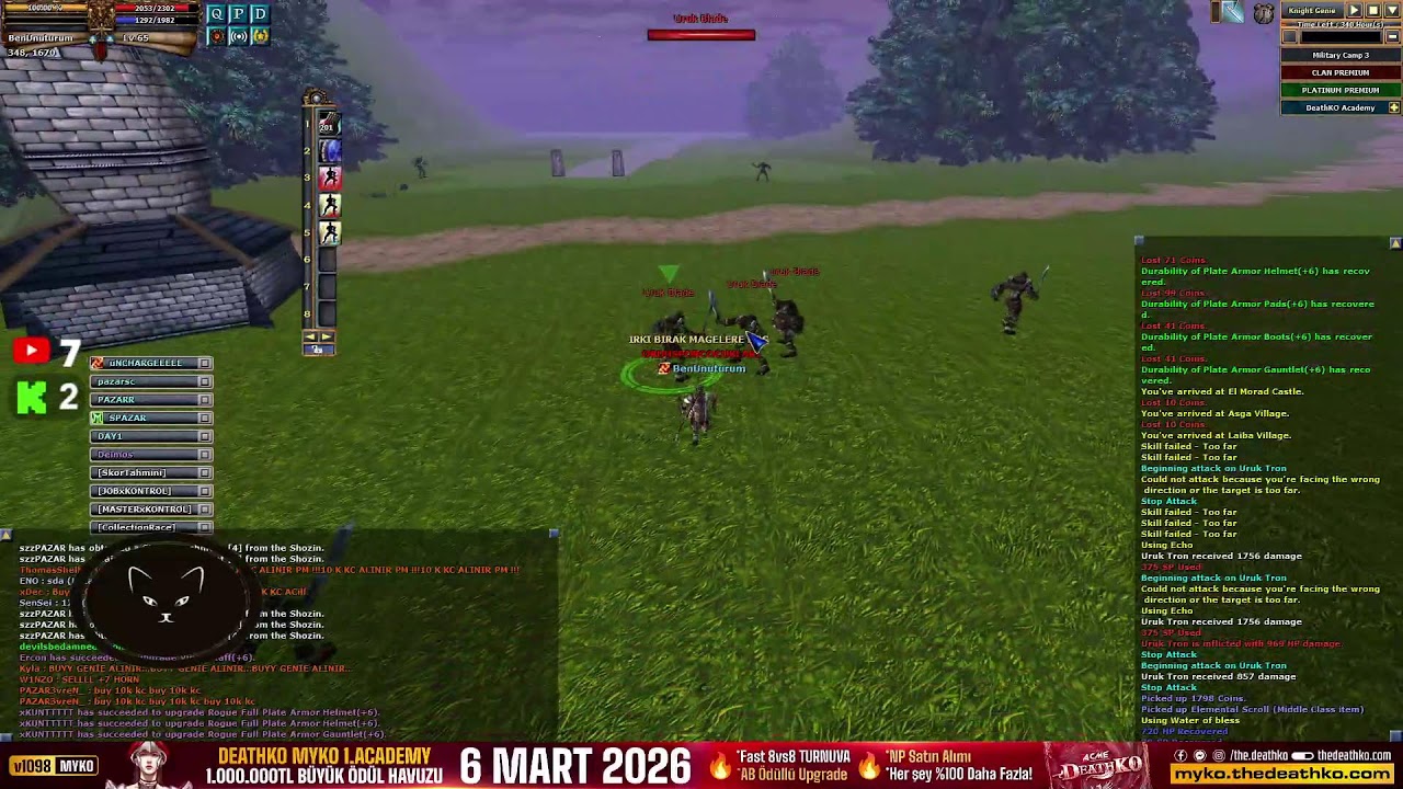 #DeathKO Myko ASCEND Academy!  - FENA YARMACA MİSALİ !!